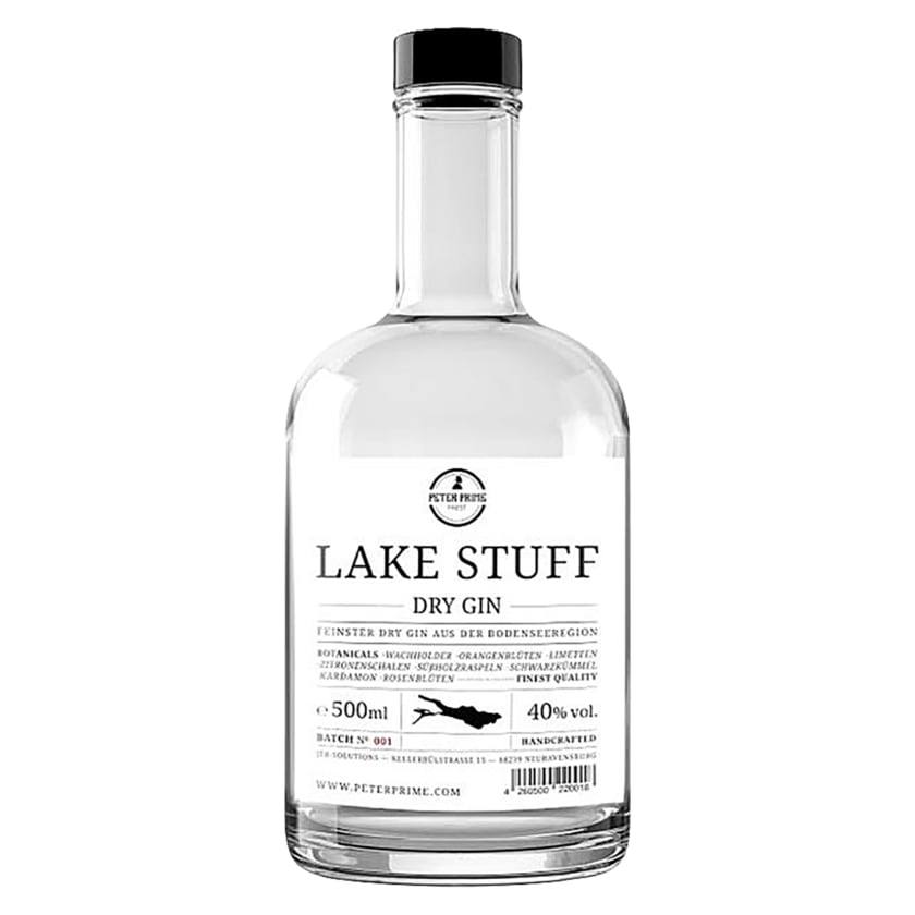 Peter Prime Lake Stuff Dry Gin 0,5l